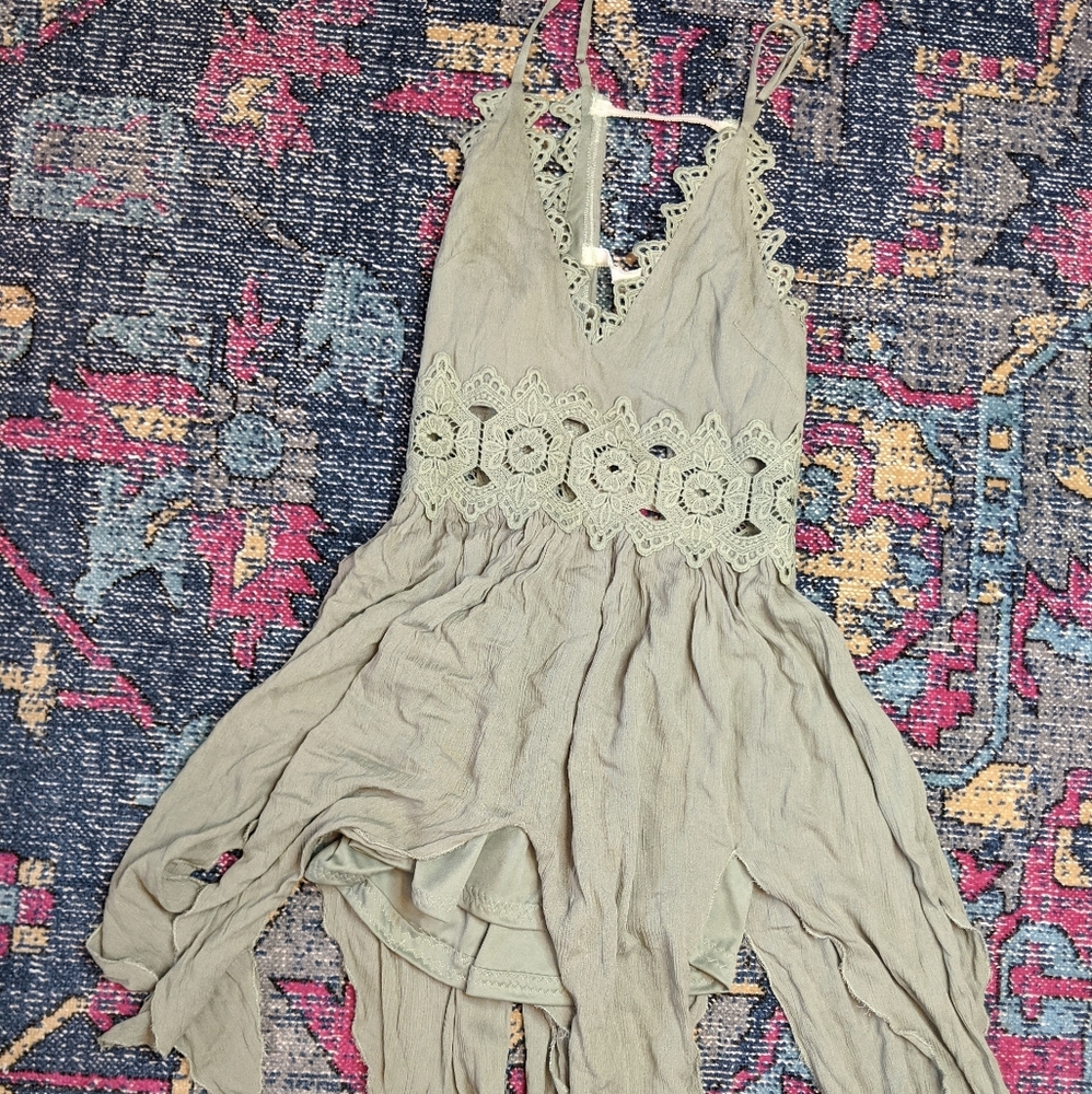 Green Fairy Style festival dress
